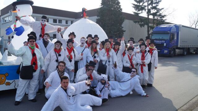 Karneval 2014 - Schneemänner